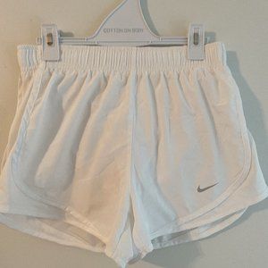 White Nike Shorts